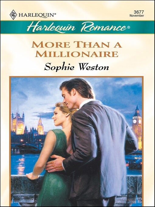 Title details for More Than a Millionaire by Sophie Weston - Available